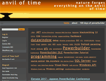 Tablet Screenshot of anvil-of-time.com